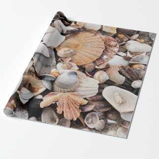 Zeeen omhulsel van verpakkingspapier cadeaupapier