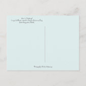 Zeeen op de groeten van Florida Sailboten op de ba Briefkaart (Achterkant)