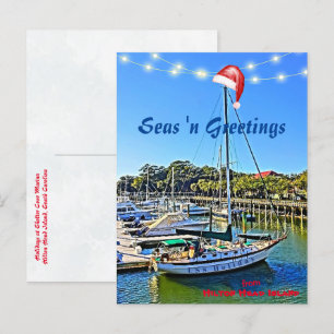 Zeeen op de groeten van Hilton Head Island Briefkaart
