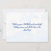 Zeeen op de groeten van Sunny Ft Lauderdale Florid Feestdagenkaart (Achterkant)