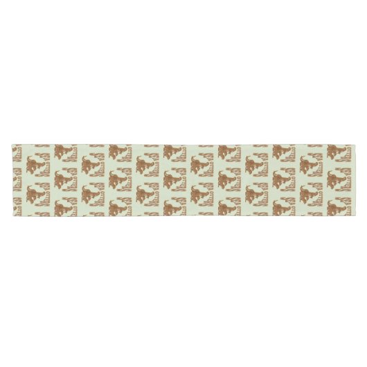 Zeeen otters korte tafelloper (Horizontaal)