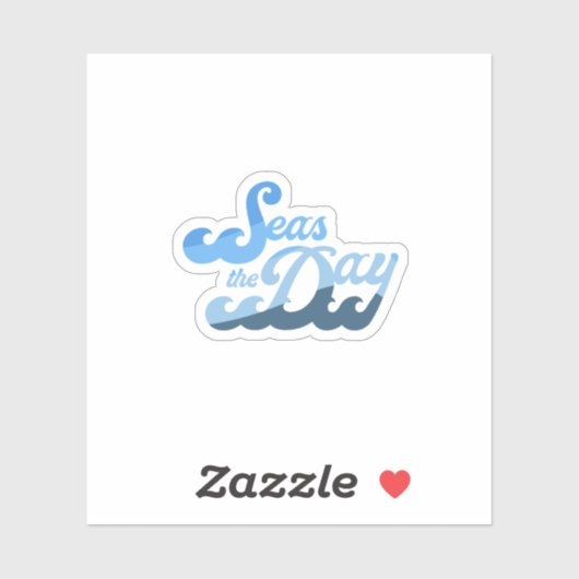 Zeeen overdag sticker (Vel)