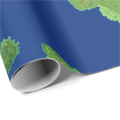 Zeeen Paard, Groene zeepaardjes Wrappin papier (Rol Hoek)