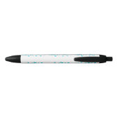 Zeeen paarden zwarte inkt pen (Achterkant)