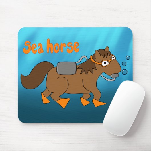 Zeeen paardenmuizenmat muismat (Met muis)