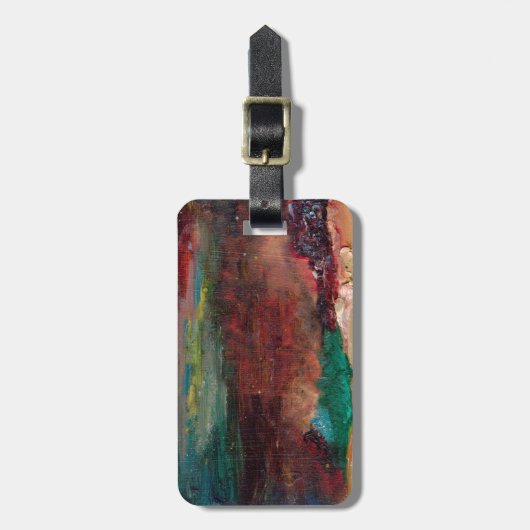 Zeeen schat bagagelabel (Voorkant verticaal)