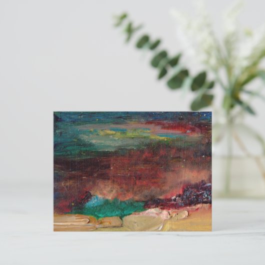 Zeeen schat briefkaart (Staand voorkant)