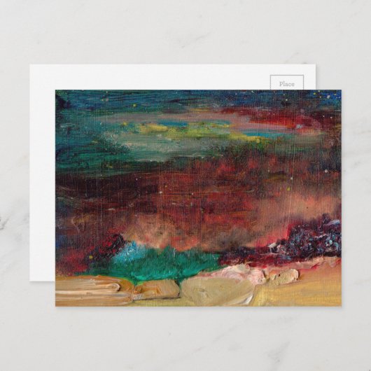 Zeeen schat briefkaart (Voorkant / Achterkant)