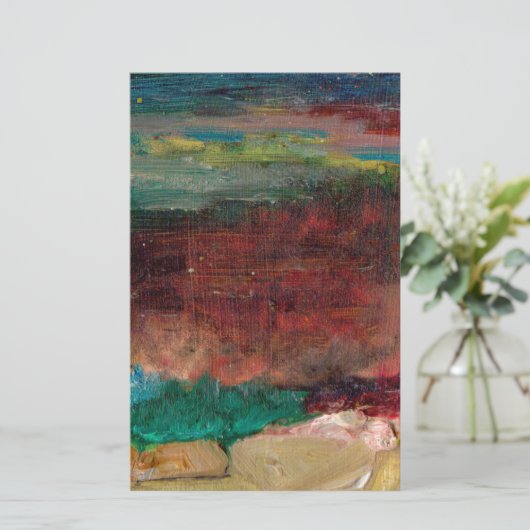 Zeeen schat briefpapier (Staand voorkant)