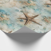 Zeeen schatten Cadeaupapier (Hoek)