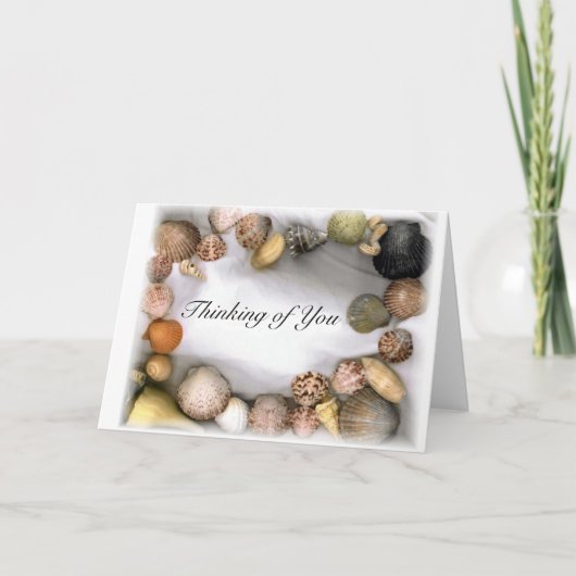 Zeeen schelp omzoomde Sjabloon (Voorkant)