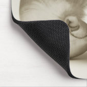 Zeeen schelp van geparelde nautilus muismat (Hoek)