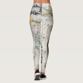 Zeeen schildpad Beige Leggings (Achterkant)