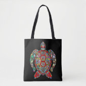 zeeen schildpad canvas tas (Voorkant)