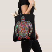 zeeen schildpad canvas tas (Dichtbij)