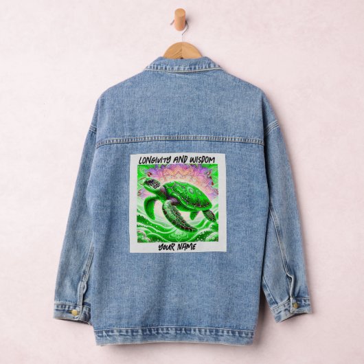 Zeeen schildpad denim jacket (Hangar)