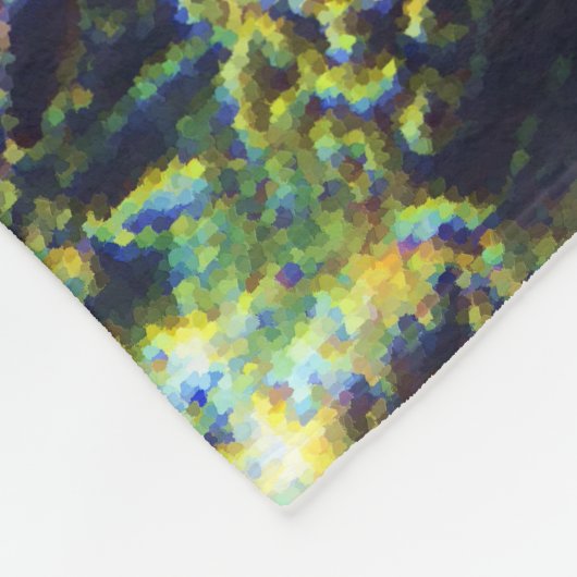 zeeen schildpad fleece deken (Hoek)