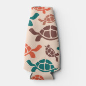 Zeeen schildpad Flesjeskoeler (Voorkant)