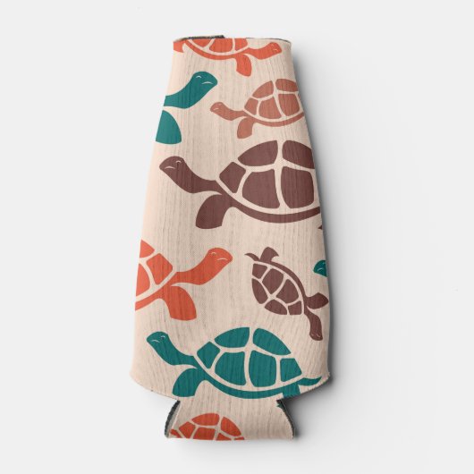  Zeeen schildpad Flesjeskoeler (Voorkant)