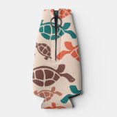 Zeeen schildpad Flesjeskoeler (Achterkant)