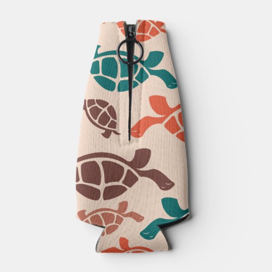  Zeeen schildpad Flesjeskoeler (Achterkant)