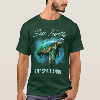 Zeeen schildpad is mijn spirituele dier1 t-shirt