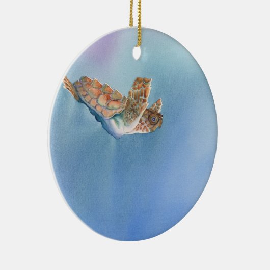 zeeen schildpad keramisch ornament (Rechts)