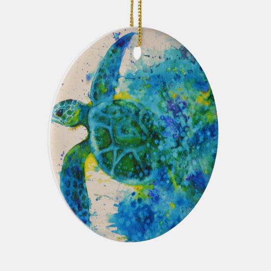 zeeen schildpad keramisch ornament (Rechts)