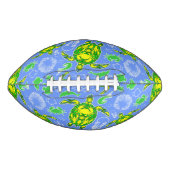 Zeeen schildpad koraal rif Marine Life Symbool American Football (Voorkant)
