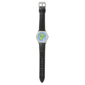 Zeeen schildpad koraal rif Marine Life Symbool Horloge (Vlak)