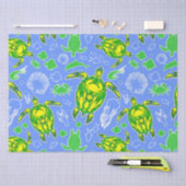 Zeeen schildpad koraal rif Marine Life Symbool Tissuepapier (Craft)
