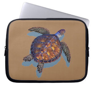 Zeeen schildpad / laptophoes laptop sleeve