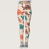 Zeeen schildpad Leggings (Voorkant)
