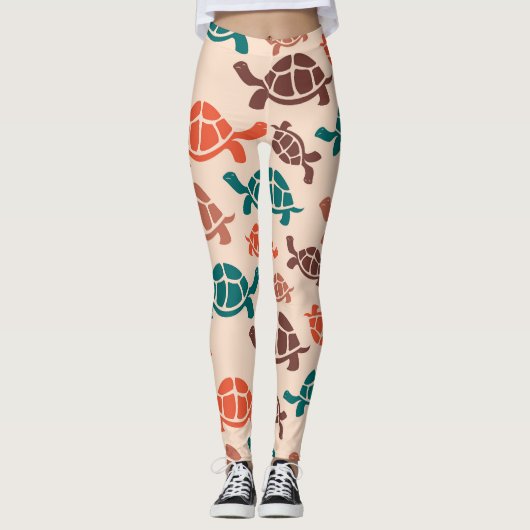 Zeeen schildpad Leggings (Voorkant)