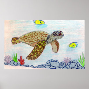 zeeen schildpad poster