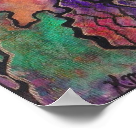 zeeen schildpad poster (Hoek)