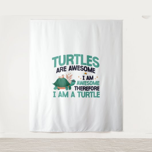 Zeeen schildpad schildpadden zijn wandkleed (Voorkant)
