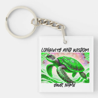Zeeen schildpad sleutelhanger