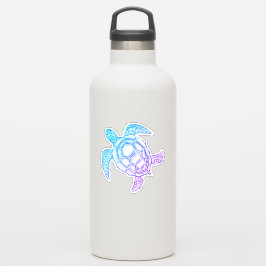 Zeeen schildpad sticker