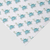 Zeeen schildpad tissuepapier tropisch strand kerst (Detail)