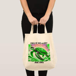 Zeeen schildpad tote bag