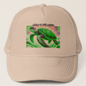 Zeeen schildpad trucker pet (Voorkant)