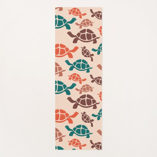  Zeeen schildpad Yogamat (Voorkant)