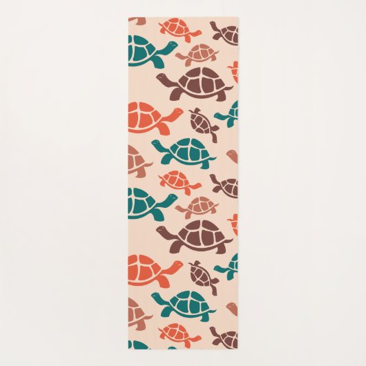  Zeeen schildpad Yogamat (Achterkant)