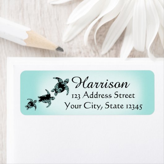 Zeeen schildpadden Aqua Etiket (Insitu)