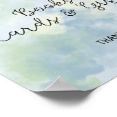 Zeeen schildpadden - Boekkaarten en geschenken Poster (Hoek)