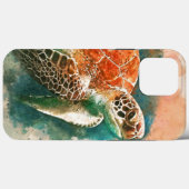 Zeeen schildpadden Case-Mate iPhone case (Achterkant (horizontaal))