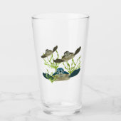 Zeeen schildpadden Drink glas (Voorkant)