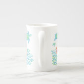 Zeeen schildpadden en kleurrijke koraal Mok (Achterkant)