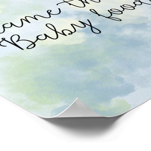 Zeeen schildpadden - noem dat baby poster voor de (Hoek)